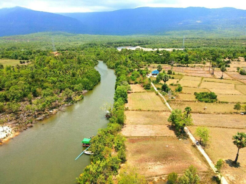 Waterfront Land for Sale at Kampot